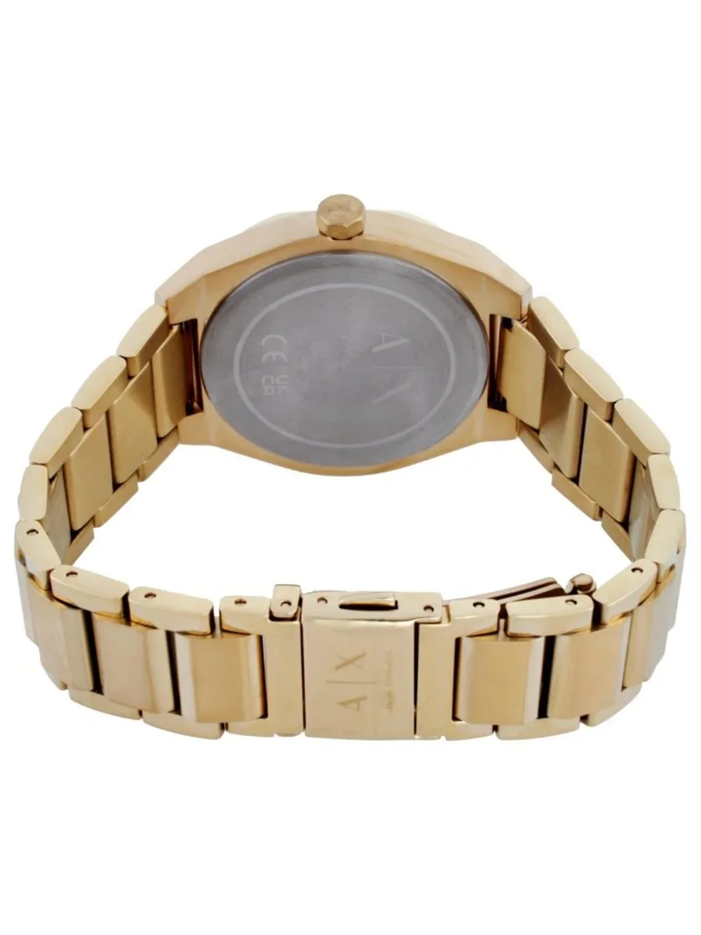 NWT Armani Exchange Sync Quartz Brown Dial Ladies Watch